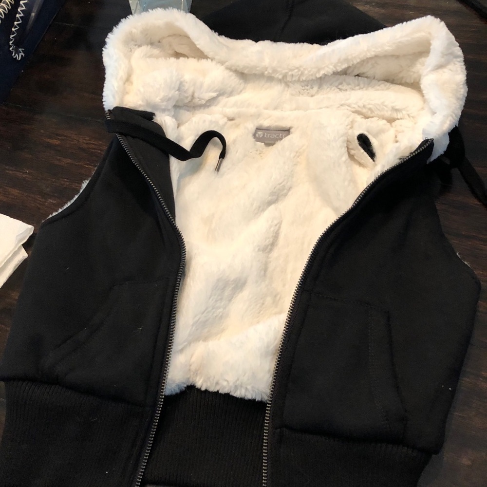 Tractr fleece vest M